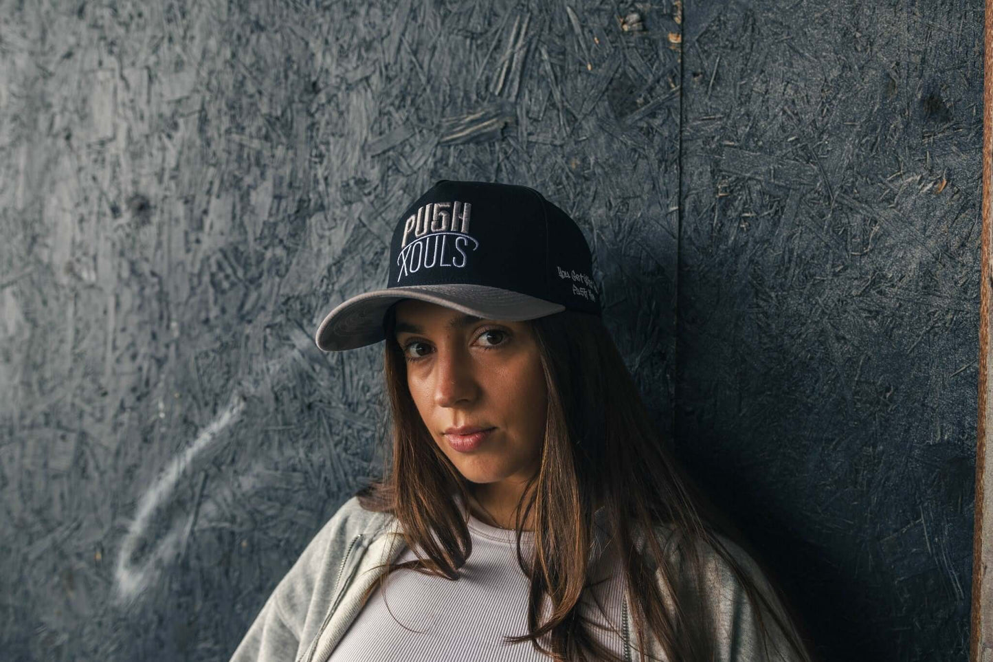 Black & Grey Baseball Hat streetwear style