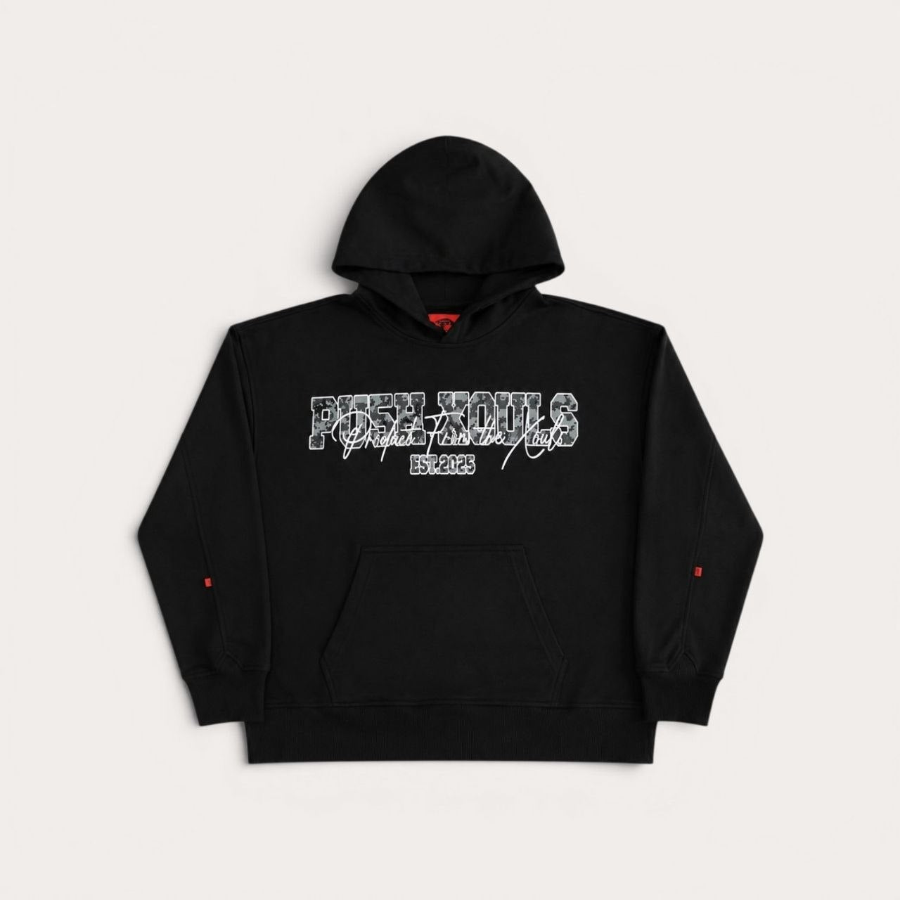 PU5H XOULS Hoodie - Graphite Black