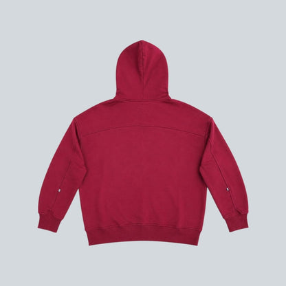 PU5H XOULS Hoodie – Oxblood