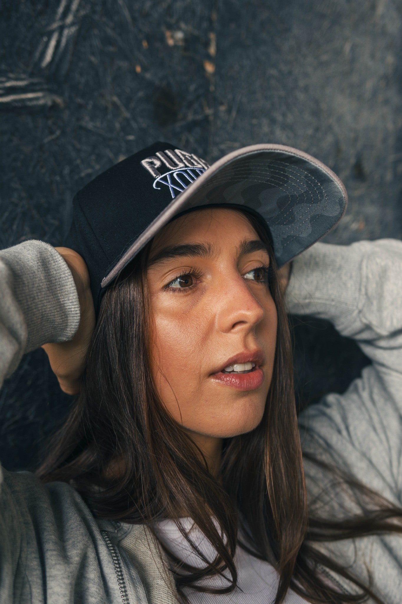 Black & Grey Baseball Hat